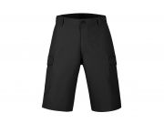 Kraťasy Helikon BDU Shorts - PolyCotton Ripstop, Černé