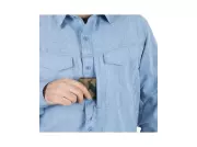 Košile Helikon Defender Mk2 Gentleman Shirt®, Melange Blue