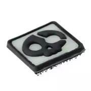 Nášivka gumová JTG Halloween Pirate Rubber Patch, Glow Back