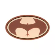 Nášivka gumová JTG Buttman Rubber Patch, Desert