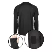 Triko Mil-Tec Quickdry s dlouhým rukávem, černé Triko Mil-Tec Quickdry s dlouhým rukávem, černé