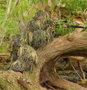 Maskovací oblek Camosystems JACKAL 3-D Body system woodland