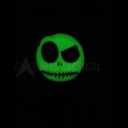 Nášivka Patchzone Big Nightmare Smiley ghost GID - fluorescenční
