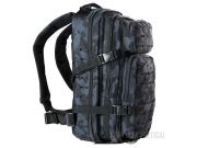 Batoh MFH Assault I 30l, laser molle, Night Camo