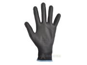 Lehké rukavice pro osobní prohlídky, černé