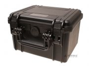 Vodotěsný kufr s pěnovou výplní 235x180x105 mm, černý