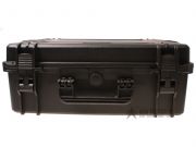 Vodotěsný kufr s pěnovou výplní 500x350x194 mm, černý