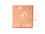 Nášivka I Support Single Mums, Desert
