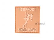 Nášivka JTG I Support Single Mums, Desert