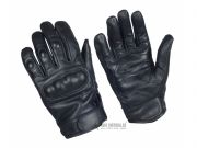 Rukavice Mil-tec Tactical Leather, černé