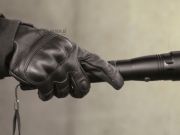 Rukavice Mil-tec Tactical Leather, černé