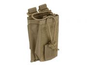 Pouzdro na vysílačku 5.11 Tactical RADIO POUCH, Sandstone Pouzdro na vysílačku 5.11 Tactical RADIO POUCH, Sandstone