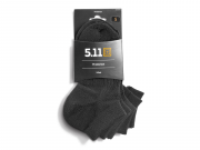 Kotníkové ponožky 5.11 Tactical PT, 3 páry, černé