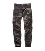 Kalhoty Vintage Industries Reef, Dark Camo