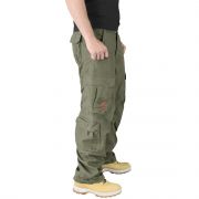 Kalhoty Surplus Airborne Vintage olivové