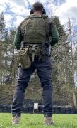 Opasek Condor LCS Cobra Gun Belt s Molle vazbou, Coyote brown