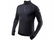 Pánské dvouvrstvé Merino tričko s rolákem na zip Devold Expedition, Forest