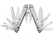 Multifunkční kleště Leatherman Free P4, stříbrné