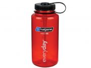 Lahev Nalgene se širokým hrdlem 1l, červená