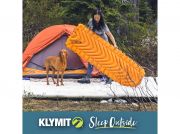 Nafukovací karimatka Klymit Insulated Static V Lite - Oranžová