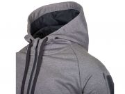 Mikina Helikon Urban Tactical Hoodie (Fullzip), šedá melange