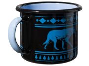 Smaltovaný hrnek Helikon WOLF - 350ml