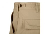 Kraťasy Helikon BDU Shorts - Cotton Ripstop, khaki