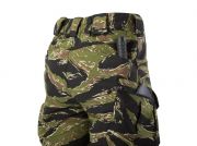 Kraťasy Helikon Urban Tactical Shorts 11, Polycotton Stretch Ripstop, Tiger Stripe