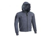 Mikina s kapucí Defcon 5 Sweater Jacket, Navy Blue Melange