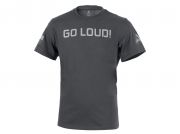 Triko Direct Action T-Shirt Logo D.A. PL Flag (#2), Shadow Grey