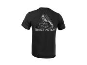 Triko Direct Action T-Shirt Logo D.A. (#3), Černé