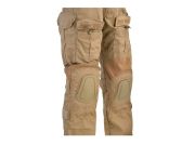 Kalhoty Defcon 5 Gladio Tactical Pants s chrániči kolen, Multicamo