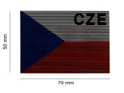Nášivka Česká vlajka IR