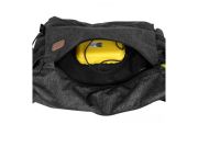 Taška EDC Helikon BUSHCRAFT SATCHEL Bag® - Nylon Polyester Blend (17 l), Black-Grey Melange