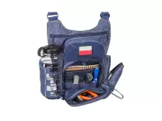 Taška přes rameno Helikon EDC Side Bag® - Nylon Polyester Blend (11 l), Black-Grey Melange