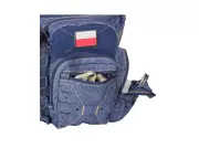 Taška přes rameno Helikon EDC Side Bag® - Nylon Polyester Blend, Black-Grey Melange