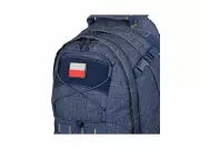 Batoh Helikon EDC Backpack Nylon Polyester Blend (21 l), Black-Grey Melange