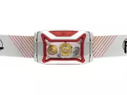 Čelová nabíjecí svítilna Petzl Actik Core, 600 lm, červená