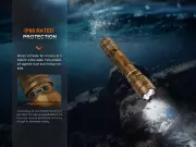 Taktická nabíjecí svítilna Fenix TK20R UE - zelená, 2800 lm