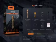 Taktická nabíjecí svítilna Fenix TK20R UE - zelená, 2800 lm