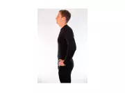 Funkční pánské dvouvrstvé teplé vlněné triko Devold DUO ACTIVE, černé