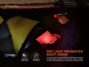 Nabíjecí čelovka Fenix HM70R Amber, 1600 lm
