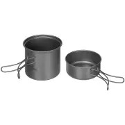 Sada na vaření MFH Mess Kit - hrnec a pánev, Titanium