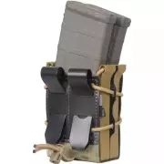 Dvojitá samosvorná sumka Templar’s Gear pro puškové zásobníky  AR/M4/SA58/AK, Multicam