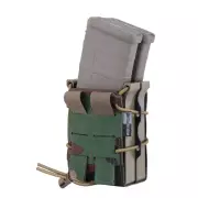 Dvojitá samosvorná sumka Templar’s Gear pro puškové zásobníky AR/M4/SA58/AK, M81 Woodland