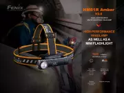 Nabíjecí čelovka Fenix HM61R Amber V2.0, 1600 lm