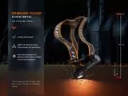 Nabíjecí čelovka Fenix HM61R Amber V2.0, 1600 lm