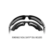 Střelecké sluneční brýle WileyX GRID, černý rám, čirá skla