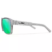 Sluneční brýle WileyX Trek Captivate Polarized - Green Mirror - Amber/Gloss Crystal Light Grey