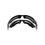 Střelecké sluneční brýle WileyX Gravity Captivate Polarized - Smoke Grey/Black Ops - Matte Black